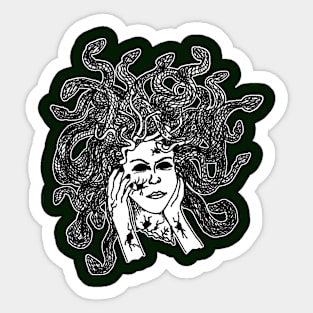 Beheaded Medusa Sticker